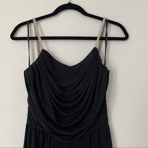 Vintage Jumpsuit with Rhinestone Straps - Picture 3 of 5